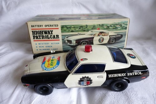 Nomura toy highway patrol car - nomura,