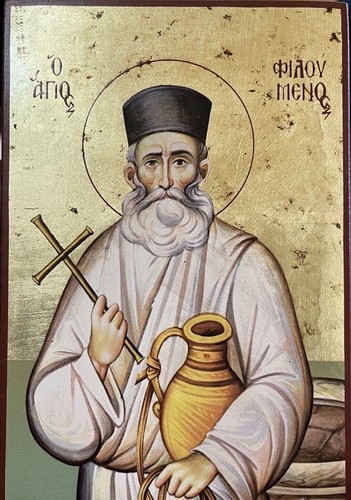 Icon saint philoumenos - icon,