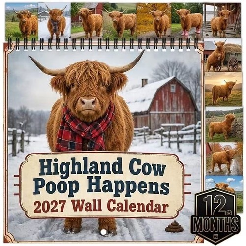 2027 highland cow - 2027,
