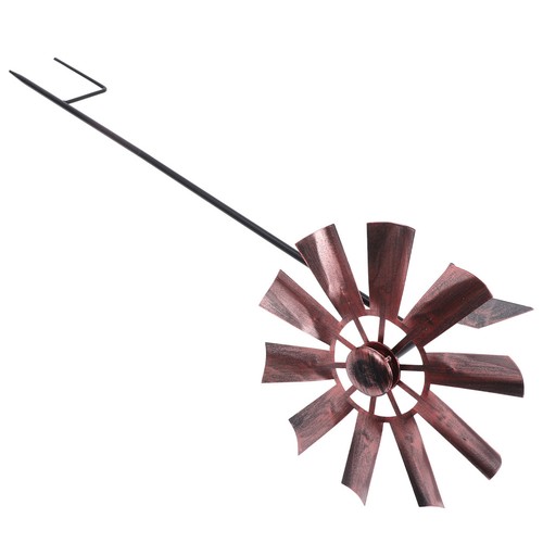 Iron windmill yard garden - iron,