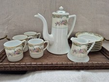 Vintage Noritake Japanese Porcelain Floral Coffee Tea Set 