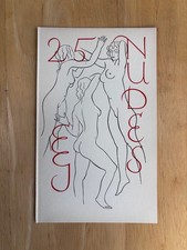 Eric Gill – 25 Nudes - Original Print From The 1938 First Edition - Title Page