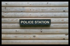 POLICE STATION vintage style