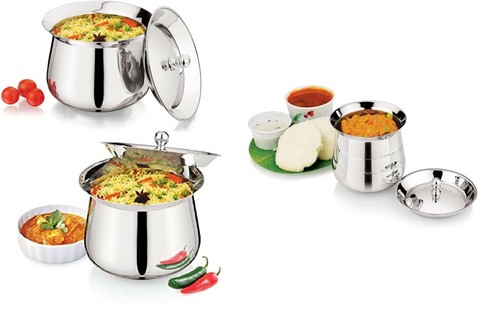 Stainless steel serving multi - steel,