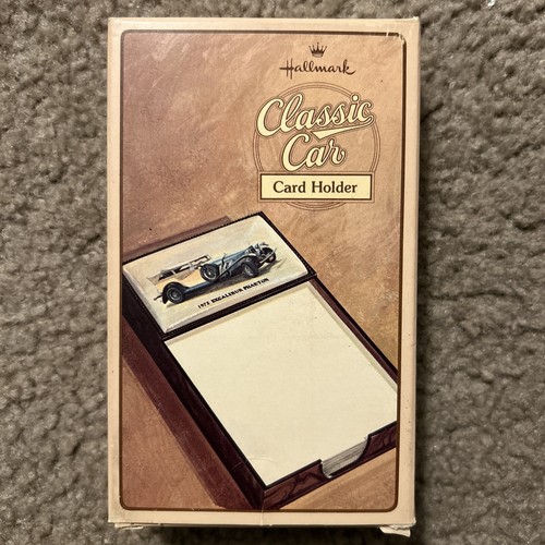 Vintage hallmark classic car - vintage,