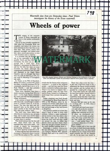 Essex watermills paul tritton - essex,
