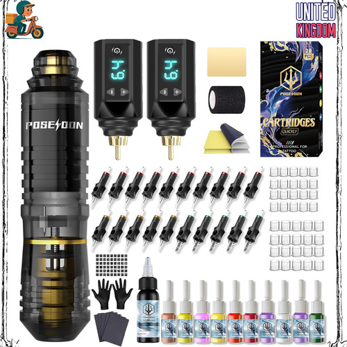 Wireless tattoo machine - machine, kit