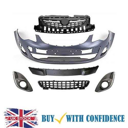 Front bumper kit complete - bumper,