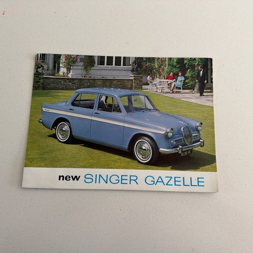 Singer gazelle series - singer, 1600