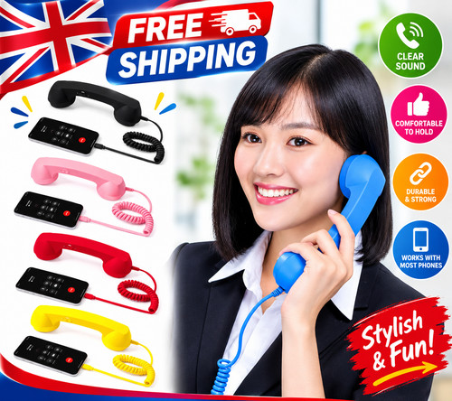 Retro phone handset for - retro,