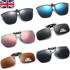 3 Style Clip On Sunglasse Over Flip up Glasses Polarized Photochromic Sunglasses