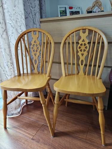 Pair vintage windsor wheel - pair, of