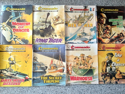 Commando comics job lot - comics,