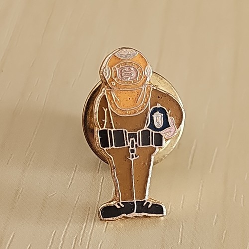Deep sea diver - sea, enamel