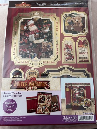 Hunkydory santa work shop - santa’s,