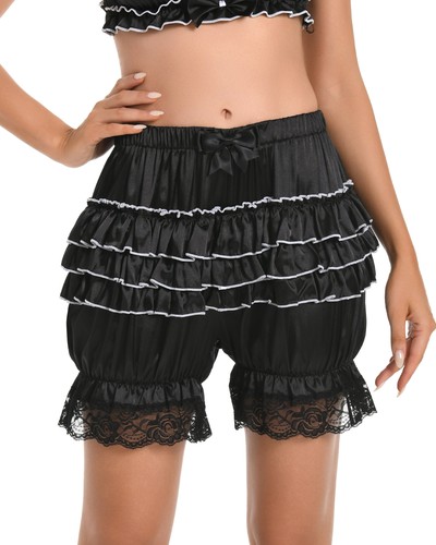Satini sissy ruffled - satini,