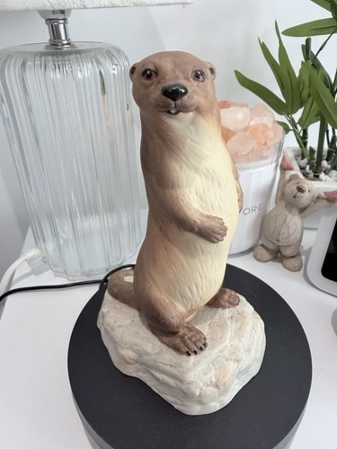 Vintage aynsley otter figure - vintage,