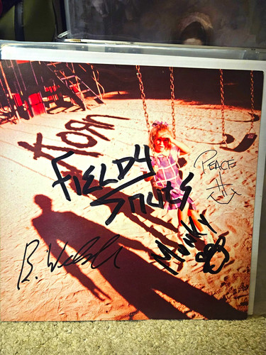 Korn signed album flat - flat,