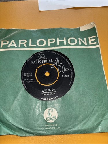 Parlaphone beatles love do - me,