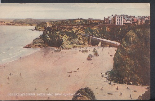 Cornwall postcard great - -,