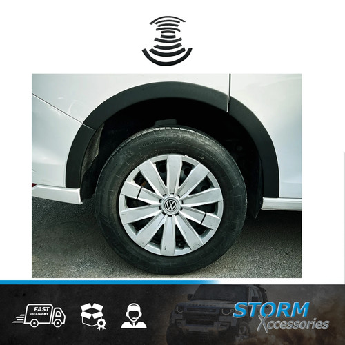 Wheel arch trims set - trims, gloss