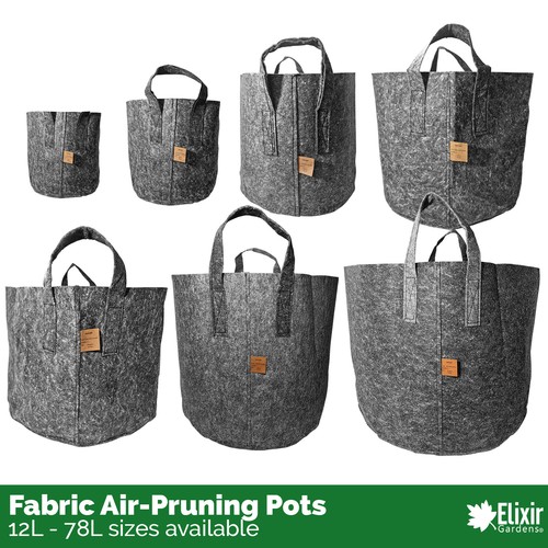 Fabric plant pot pouch - fabric,