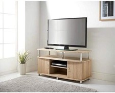TV Unit Cabinet with Storage Shelves & Cupboard Entertainment Living Room Decor