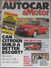 AUTOCAR 27 March 1991