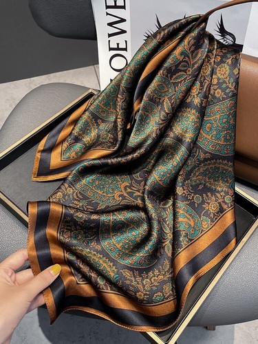100 silk square scarf women - square,
