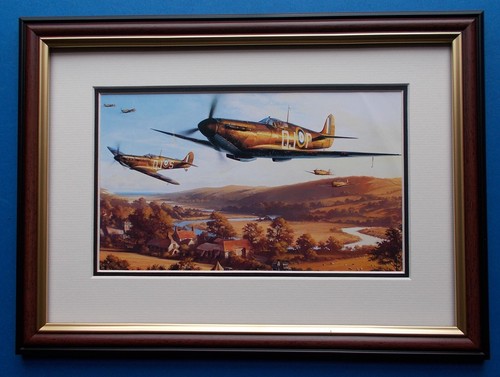 Aircraft print framed - print,