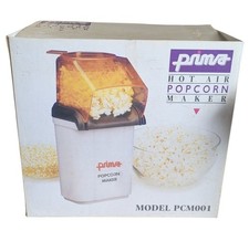 Vintage Prima Popcorn Maker PCM001 Hot Air Boxed Tested