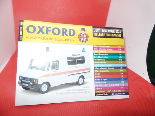 Oxford diecast catalogue - oxford,