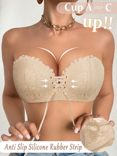 Ladies lace padded - lace,