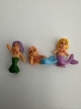 3x Vintage Mermaid Waterfall