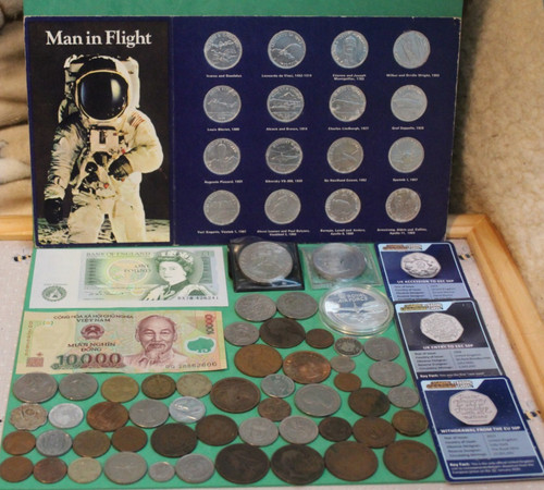 Job lot old - of, coins
