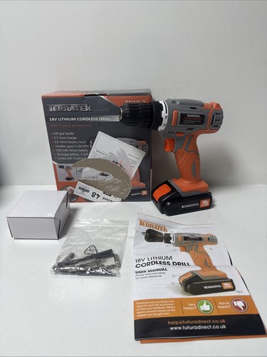 Terratek cordless drill driver - terratek,