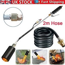Propane Weed Burner Killer Butane Gas Blowtorch Garden Torch Handle Lighter Wand