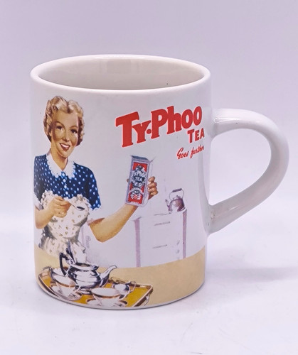 Typhoo tea advertising mug - typhoo,