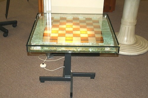 1970 incredible chess table - 1970's,