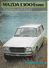 MAZDA 1300 ESTATE brochure -