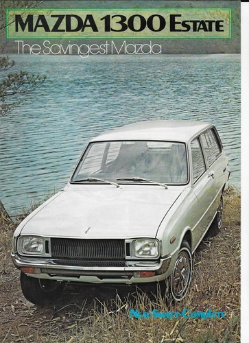 Mazda 1300 estate brochure - 1300,