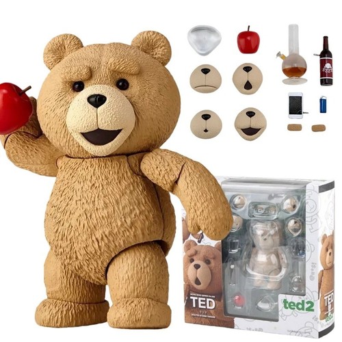 Poseable teddy bear figure - bear,