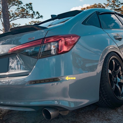 Smoked led rear - led, bumper