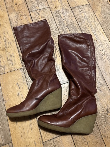 Wedge heel boots - boots, from