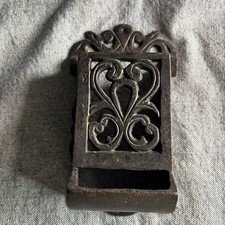 Vintage Cast Iron Match Stick