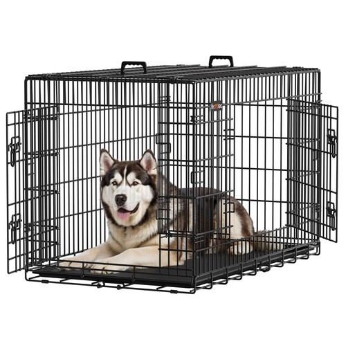 Dog crate foldable cage - crate,