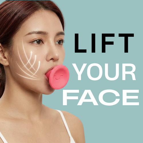 Silicone face yoga - face, jawline
