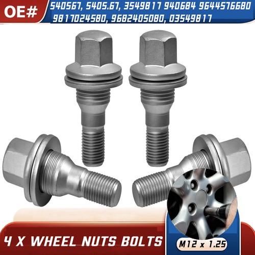 Wheel bolts nuts - wheel, for