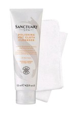 Sanctuary Spa Hot Cloth Cleanser 125ml With Muslin Cloth