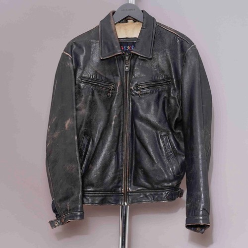 Rocka leather jacket - jacket, mens